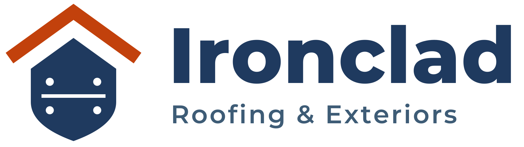 Ironclad Roofing & Exteriors logo